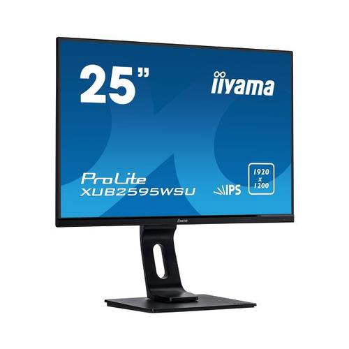 iiyama ProLite XUB2595WSU-B1 LED display 63.5 cm (25") 1920 x 1200 pixels WUXGA Black