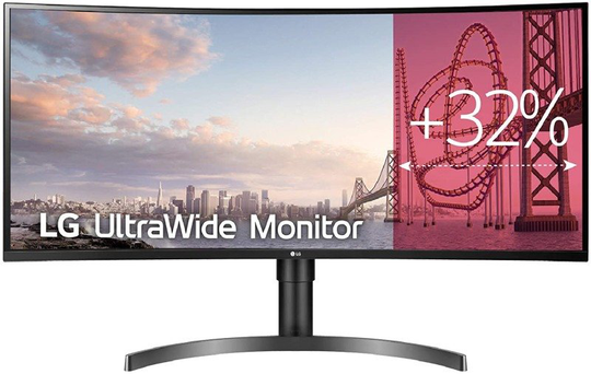 Exdisplay Lg 35WN75C-B 35" Qhd Ultrawide Monitor