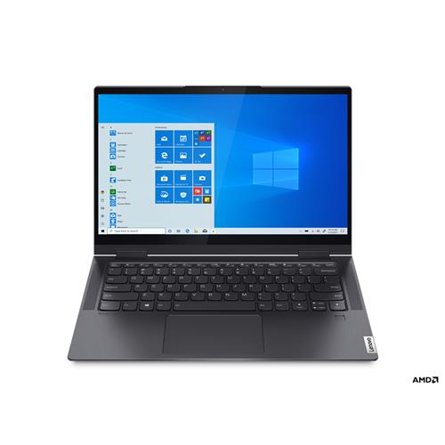 Lenovo Yoga 7 14ACN6 5800U Hybrid (2-in-1) 35.6 cm (14") Touchscreen Full HD AMD Ryzen 7 16 GB LPDDR4x-SDRAM 1000 GB SSD Wi-Fi 6 (802.11ax) Windows 11 Home Grey