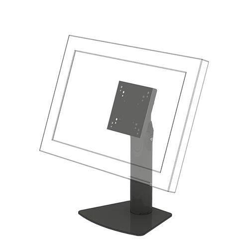 PMV PMVDESKTOP flat panel desk mount 68.6 cm (27") Freestanding Black