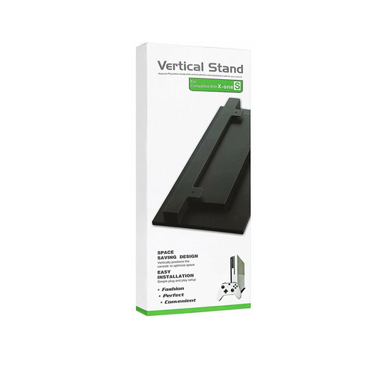 Gamer Gear XBOX One S Slim Console Vented Vertical Stand Dock - Black