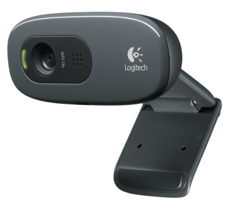 Logitech HD Webcam - Black (C270)