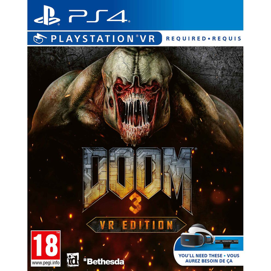 DOOM 3 VR Edition PS4 Game (PlayStation VR Required)