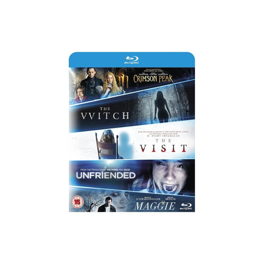 The Witch / Crimson Peak / Maggie / The Visit / Unfriended Blu-Ray [2016]