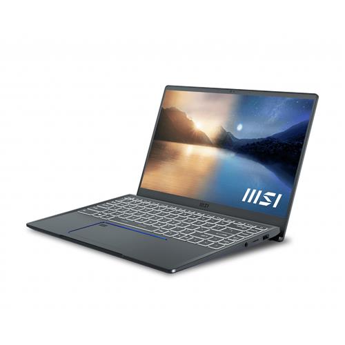 MSI Prestige 14 Evo A11M-022UK i7-1185G7 Notebook 35.6 cm (14") Full HD Intel Core i7 16 GB LPDDR4x-SDRAM 512 GB SSD Wi-Fi 6 (802.11ax) Windows 10 Home Grey