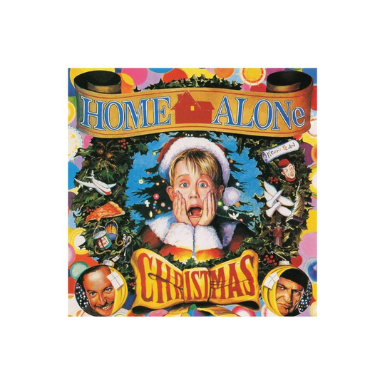 HOME ALONE CHRISTMAS (CLEAR WITH RED & GREEN CHRISTMAS PARTY SWIRL VINYL EDITION) - VARIOUS ARTISTS - vinyl