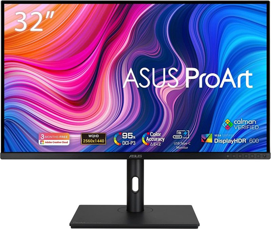 Asus ProArt Display PA328CGV 32" Wqhd Ips 165Hz Pro Monitor