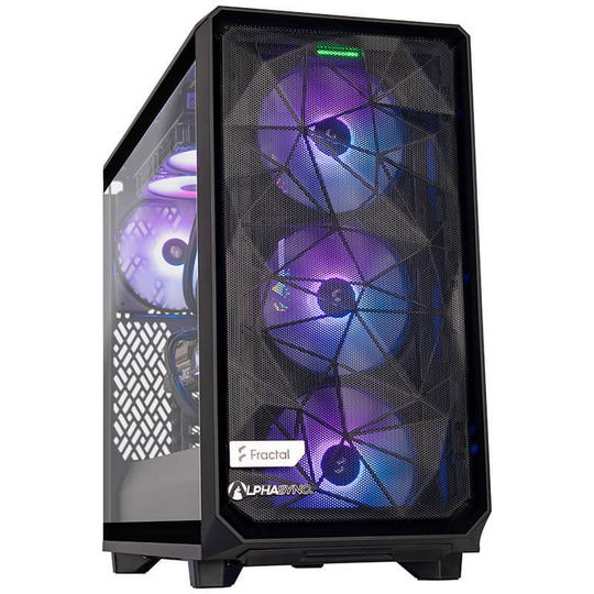 AlphaSync Meshify 2 Lite Gaming Desktop PC AMD Ryzen 7 5700X 16GB RAM 1TB SSD 1TB SSD RTX 3080 No OS