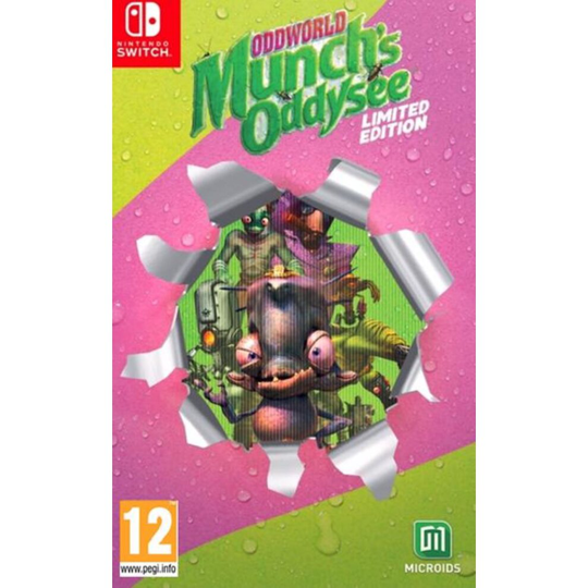 Oddworld Munch's Oddysee Limited Edition Nintendo Switch Game
