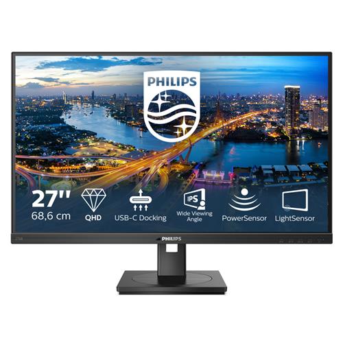 Philips B Line 276B1/75 LED display 68.6 cm (27") 2560 x 1440 pixels Full HD Black