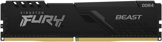 Kingston FURY Beast 16GB 3200MHz DDR4 RAM - Black