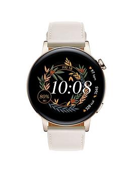 Huawei Watch Gt- 3 42Mm - White Leather
