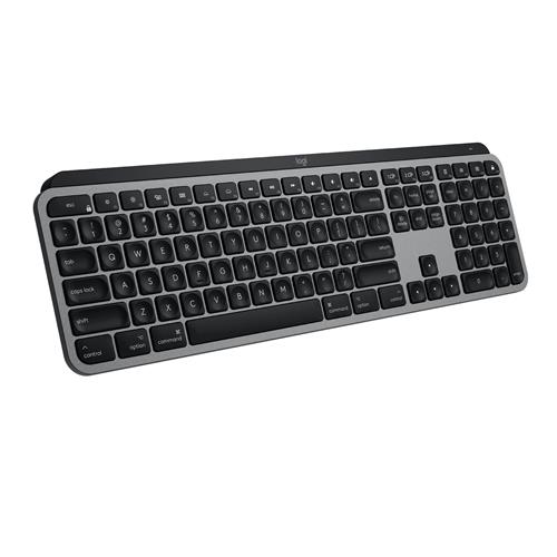 Logitech MX Keys f/ Mac keyboard RF Wireless + Bluetooth QWERTY US International Grey