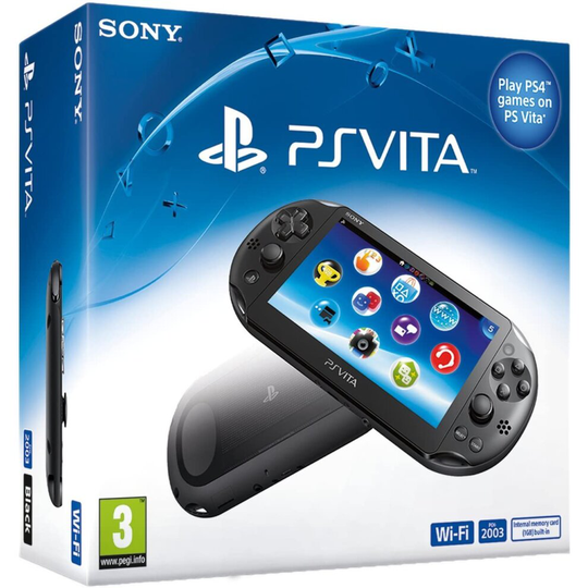 Playstation Vita Console, Black Wifi
