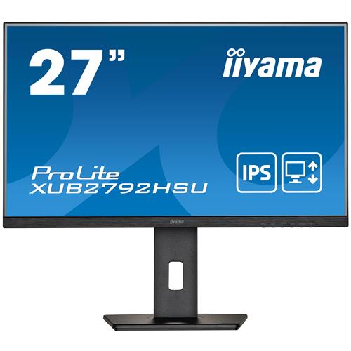 iiyama ProLite XUB2792HSU-B5 LED display 68.6 cm (27") 1920 x 1080 pixels Full HD Black
