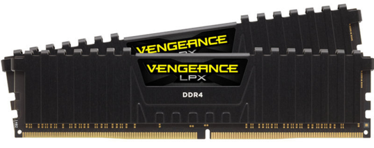 Corsair Vengeance LPX Black 64GB 3200MHz DDR4 Dual Channel Memory Kit