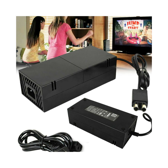 For XBOX ONE ConsoleBrick Power Supply AC Adapter Charger Cord Video Cable