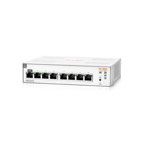 Hewlett Packard Enterprise Aruba Instant On 1830 8G Managed L2 Gigabit Ethernet (10/100/1000)