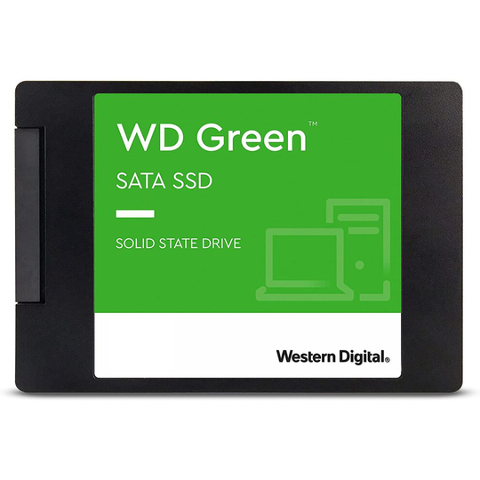 Western Digital 1TB WD Green Internal SSD Solid State Drive - SATA III 6 Gb/s, 2.5/7mm, Up to 545 MB/s - WDS100T3G0A 1TB 2.5"/7mm SSD
