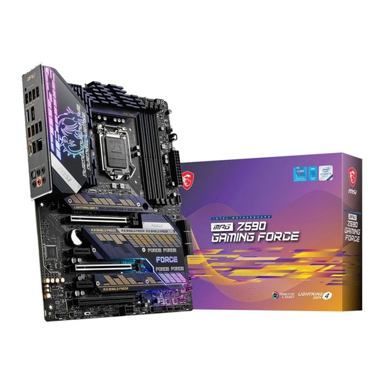 Msi Mpg Z590 Gaming Force Atx Motherboard