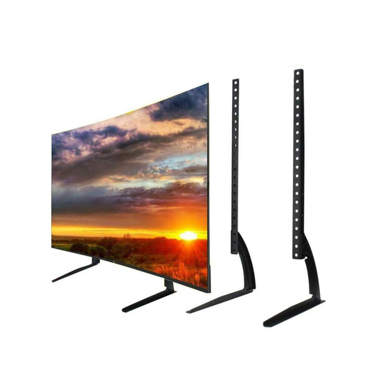 32"-65" TV Stands TV Pedestal Monitor Riser LCD LED Flat Screen Table