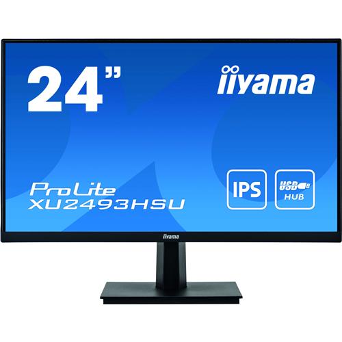 iiyama ProLite XU2493HSU-B1 computer monitor 60.5 cm (23.8") 1920 x 1080 pixels Full HD LED Black