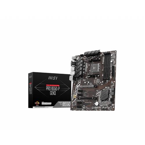 MSI PRO B550-P GEN3 motherboard AMD B550 Socket AM4 ATX