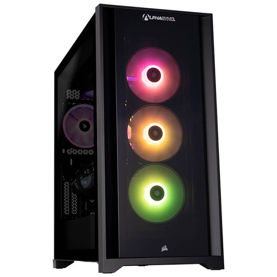 AlphaSync iCUE 5000X Gaming Desktop PC Intel Core i7 12700K 32GB RAM RTX 4080 2TB HDD 1TB SSD Windows 11 Home