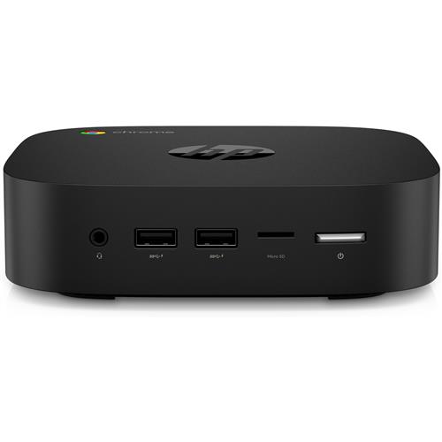 HP Chromebox G3 5205U mini PC Intel Celeron 4 GB DDR4-SDRAM 32 GB eMMC ChromeOS Black