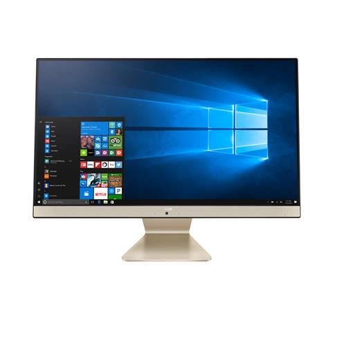 ASUS Vivo AiO V241EAK-BA019W Intel Pentium Gold 60.5 cm (23.8") 1920 x 1080 pixels 8 GB DDR4-SDRAM 1128 GB HDD+SSD All-in-One PC Windows 11 Home Wi-Fi 5 (802.11ac) Black