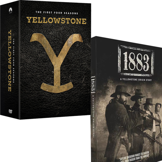 (Season 1--4+1881) [DVD] Yellowstone Complete Series Season 1-4 1883 Kevin Costner
