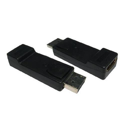 Cables Direct HDHDPORT-005 cable gender changer Display Port 20pin HDMI Black
