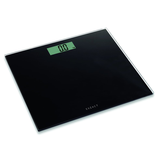 Exzact EX9360 ColorSlim - Digital Bathroom Scale/Electronic Weighing Scale - Ultra Slim 1.7 CM Thickness -150 kg / 330 lb - Color Glass Platform...